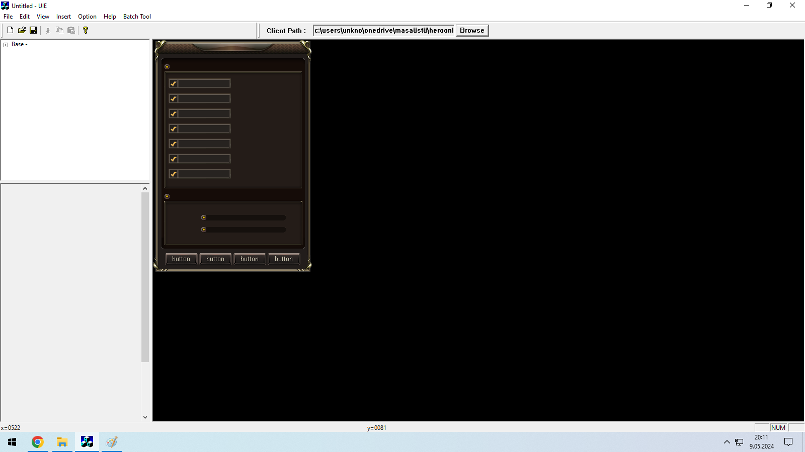 CLIENT - Farklı UI tasarımları | Ko-Yardim - Knight Online Pvp Serverlar