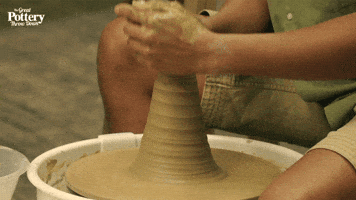 Art Throwing GIF by The Great Pottery Throw Down