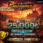 ArenaWorld CSW ödül etkinliği duyurusu.png